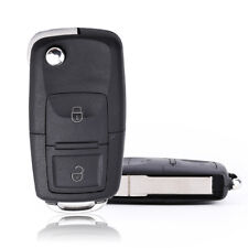 2 Buttons Flip Remote Key Case Shell For Volkswagen Golf Passat Polo Jetta Bora