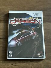 Need For Speed Carbon Nintendo Wii 2006 Complete W Manual