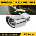 Auto Parts Exhaust Pipe Tip Tail Muffler Stainless Steel Replacement Accessories