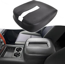 Armrest Center Console Leather Cover Fits Chevy Tahoe Suburban 07-13 Black