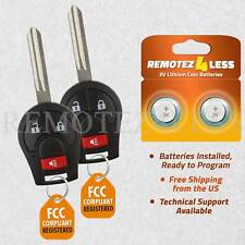 2 For 2008 2009 2010 2011 2012 2013 2014 2015 2016 2017 Nissan Rogue Remote Key