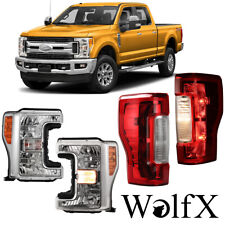 Headlights And Tail Lights Set For 2017-2019 Ford F250 F350 F450 F550 Super Duty