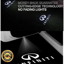 2pcs Infinity Car Door Light Courtesy Ghost Shadow Led No Fade Lamp No Battery
