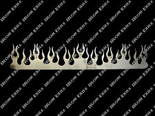 Flame 12 -- 24 Metal Cutout Silhouette Hot Rat Rod Fire Stencil Accent Emblem