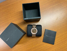 Brand New Marc By Marc Jacobs Marci Crystal Rose Gold Tone Womenss Watch Mbm3192