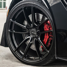 20 Velgen Vf5 Black Forged Concave Wheels Rims Fits Corvette C7 Z06 Grand Sport