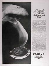 1962 Ford 390 V-8 4-speed Authentic Vintage Ad Free Shipping