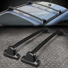 For 07-11 Honda Crv Pair Black Aluminum Roof Rack Rail Cross Bar Cargo Carrier