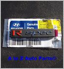 New 2010-2013 Hyundai Genesis Coupe Sedan R-spec Nameplate Emblem Oem