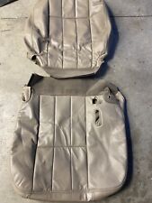1998-2011 Ford Crown Victoria Front Rh Passenger Seat Leather Cover Only Beige