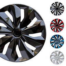 Wheel Rim Cover Hubcaps 15 Inch Set Of 4 Universal Hub Caps For Car R15 Tire