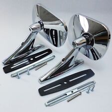 Plymouth Duster 340 Bullet 1970-1976 Chrome Square Fenderdoor Side Mirrors
