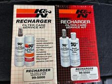 Kn Kit 99-5050 And 99-5000 Recharger Air Filter Care Cleaning Service Kit