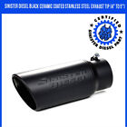 Sinister Diesel Black Ceramic Coated Stainless Steel Exhaust Tip 4 To 5