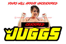 Juggs Nude Rat Rod Vinyl Decal Sticker Retro Hot Rod Classic Boobs Rack Tits