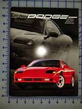 1992 Dodge Performance Brochure Viper Stealth Daytona Shadow Sprit