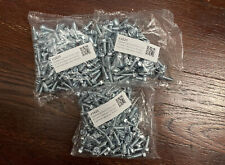300 License Plate Screws For American Cars 14x 34 1620 Hexphillipsflat