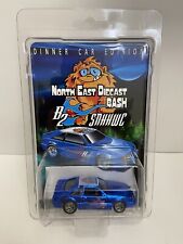 Cs Customs Hot Wheels Fox Body Mustang Blue Chrome Dinner Car Edition 1515 Htf