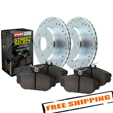 Stoptech 928.34510 Select Sport Drilledslotted Rear Brake Kit For 11-15 Bmw X1