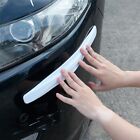 Car Front Rear Corner Bumper Guard Protector Anti-collision Strip Sticker White