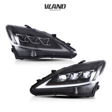 Vland Led Headlights For 2006-2013 Lexus Is 250 350 Isf Led Projector Headlights