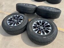 18 Nissan Titan Armada Pro-4x Oem Black 62751 Wheels Rims Tires 2022 2023