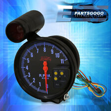 For Scion Tc Xb Jdm 5 Black Tachometer 11k Rpm Speedometer Gauge Shift Light