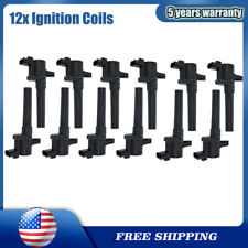 12x Ignition Coils 4g43-12a366-aa For Aston Martin Dbs Db9 Rapide Virage Zagato