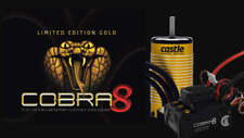 Castle Creations Cobra 8 6s 18 Brushless Motor Esc Combo 2200kv