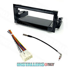 Aftermarket Single-din Radio Install Dash Kit Wires Car Stereo Mount For Gmc