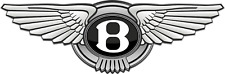 Bentley Logo Emblem Logo Sticker Vinyl Decal  10 Sizes With Tracking