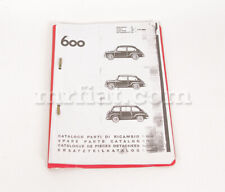 Fiat 600 Body Parts Catalog New