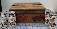 Vintage Purolator Racing Formula Radiator Stop-leak Metal Cans 15 Oz. 2124 Pack