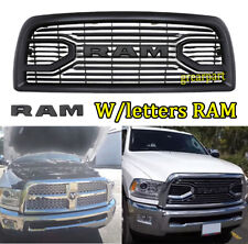Grille Wletter Ram For Dodge Ram 1500 2009-2012 Front Grille Mesh Upgrade Black