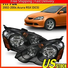 For 2002 2003 2004 Acura Rsx Complete Direct Replacement Headlight Set - New