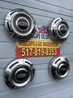 Ford 1967-79 F250 Poverty 12 Beautiful Stainless Hubcaps Rare Set 4 Vintage