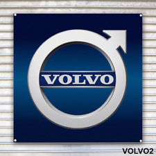 Volvo Emblem Banner Sign Wall Art