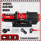 X-bull 4500lb Electric Winch Synthetic Rope Truck Towing Trailer Offroad Atv Utv