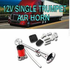 Zone Tech 150db Loud 12v Single Trumpet Air Horn Compressor Truck Trailer Hazard