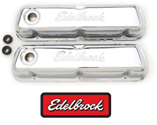 Edelbrock 4460 Signature Series Valve Covers For Sbf Ford 260 289 302 351w