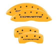 Mgp Caliper Cover 13008scv6yl 05-13 Corvette Caliper Covers Yellow