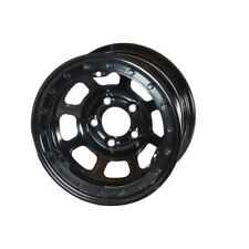 Bassett 52s54l 15x12 D-hole Lite 5x5 4 Bs Black Beadlock Wheel