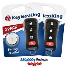 2 Keyless Entry Remote Car Key Control For Infiniti Nissan Cwtwb1u758 Cwtwb1u821