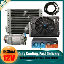 Universal Electric Underdash Air Conditioning 12v Only Cool Ac Kit Auto Car Dc