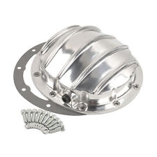 Polished Aluminum Differential Cover 8.5 8.6 Ring Gear 10 Bolt For Chevy Gm