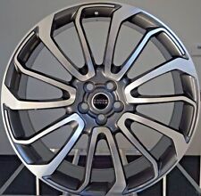 22 Range Rover Autobiography Wheels Hse Sport Land Rover Machined Gray Rims
