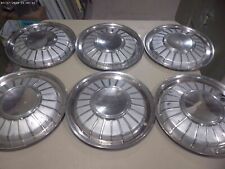Wheel Covers Group Of 6 1961 1962 Ford Thunderbird 14 Inch Hubcaps Wheel Covers