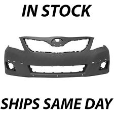 New Primered - Front Bumper Cover Replacement For 2010 2011 Toyota Camry Se