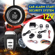 Car Alarm Start Security System Key Passive Keyless Entry Push Button Remote