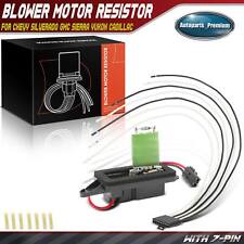 Hvac Heater Blower Motor Resistor For Chevy Silverado 1500 2500 Gmc Sierra Yukon